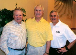 Jim Whitmire, Bull, and Ken Whitten - Sweet Jesus Retreat