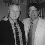 "Bull" and Joe Namath. Best quarterback to ever play, Joe was Rookie of the Year in 1965 and I was Runner-up.