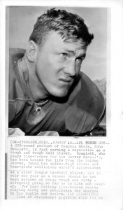 “AFL Tough Guy” article photo – “Not dirty, Just hustle" (1966)