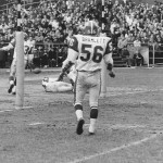 Bull during Denver Broncos game (1966)